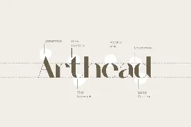 Arthead Modern Sans Serif font