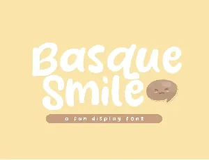 Basque Smile font