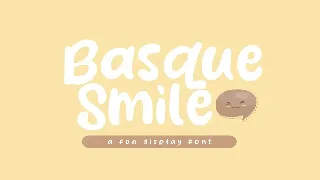 Basque Smile font