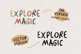 Explore Magic font