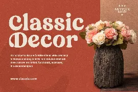 Ruben - Display Vintage Retro Serif font