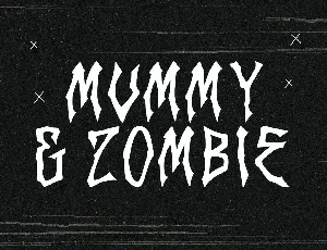 Phantom Rythm Horror Decorative Display Font