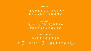 Krazy Time  - Handwritten Font