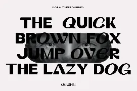 Qolling font