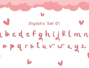 Hearty Chintya - Layered Crafty Font