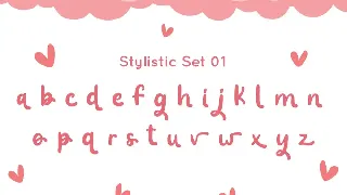 Hearty Chintya - Layered Crafty Font