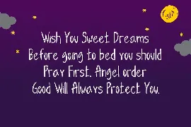 Happy Nice Dream - Fun Font