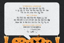 Amerikan Folk - Halloween Font