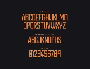 Ishimura - Futuristic Font