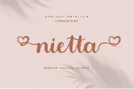 nietta font