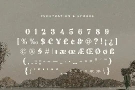 Foghe - Unique Vintage Display Font