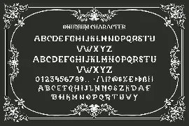 Omunium - Blackletter Font