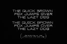 Rollbox font