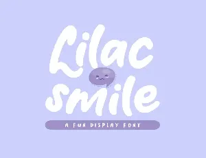 Lilac Smile font