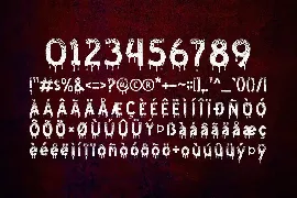 Deadly Poison II font