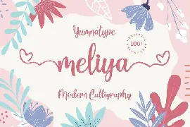 Meliya Script font