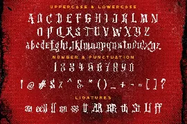 Dark Angels - Haunted Display Font