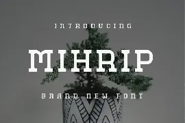 Mihrip Font