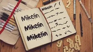 Mikelin Family Typeface + Extras font