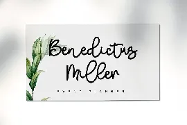 Melukis Senja font