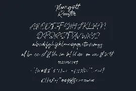 Margott Rooster - Signature Font