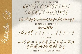 Barista Heraly - Handwritten Font