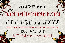 Radtrad Vintage Tattoo Font