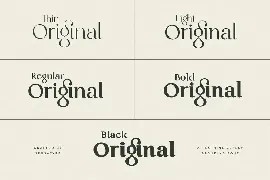 Original - Classy Branding Font