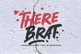 There Brat font