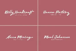 Mount Light - Script Font