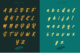 Silent The Woods font