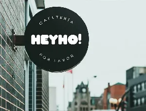 Heyho - Decorative Font