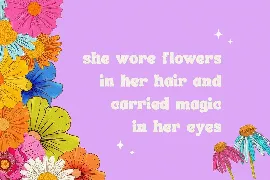 Flower Power Font