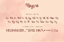 Hiyori font