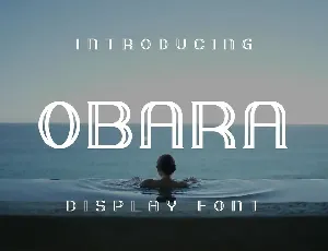 Obara Font