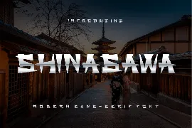 Shinagawa font