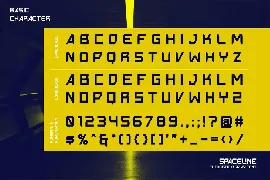 Spaceline font