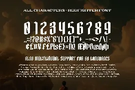 Redfighter font