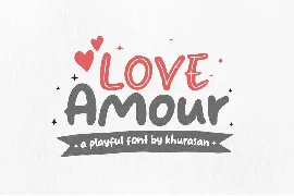 Love Amour font