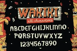 Wakiki font