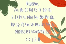 Riveria Playful Display Font