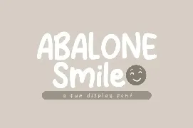 Abalone Smile font