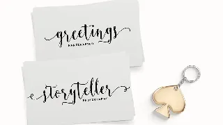 Berthilda Script font