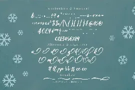 Valley of winter font