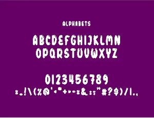 Donuts Transupa Font