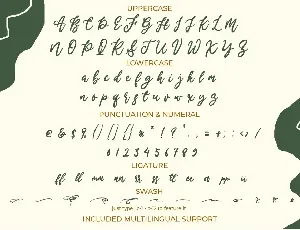 Merry Holly font