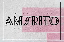 Amsrito Font