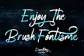 Deserttiony - Handwritten Font