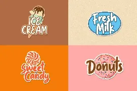 Slime Yogurt font