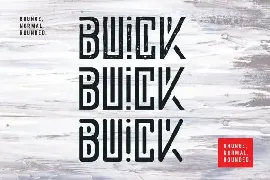 Buick font